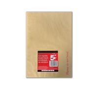 5 Star Office C4 Envelopes Board Backed Peel and Seal 120gsm Manilla (Pack of 10) FS600618