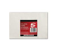 5 Star Office C5 Envelopes Pocket Peel and Seal 80gsm White (Pk 25)
