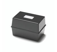5 Star Card Index Box 5X3 Inch Black