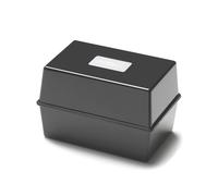 5 Star Card Index Box 6X4 Inch Black