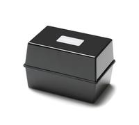 5 Star Card Index Box 6X4 Inch Black