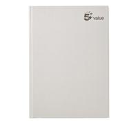 5 Star Value Casebound Notebook 70gsm Ruled 192pp A4 (Pack of 5)