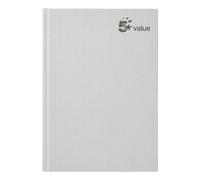 5 Star Value Casebound Notebook 70gsm Ruled 192pp A5 [Pack of 5]