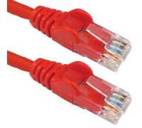 5 Star Cat6 LSOH Patch Cable Moulded 1m Red FS686790