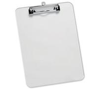 5 Star Clipboard Solid Plastic Durable with Rounded Corners A4 Clear