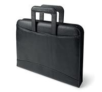 5 Star Collins Conference Folder 4-Ring with Handles Capacity 60mm W275xH377mm Ref BT001 Black