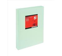 5 Star Coloured Copier Paper Multifunctional Ream-Wrapped 80gsm A3 Light Green [500 Sheets]