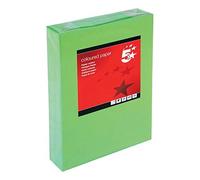 5 Star Coloured Copier Paper Multifunctional Ream-Wrapped 80gsm A4 Deep Green [500 Sheets]