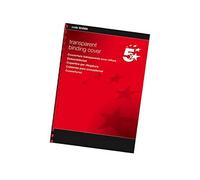 5 Star Comb PVC Binding Covers 250 micron A4 Clear Pack of 100