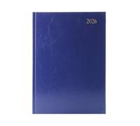 5 Star Desk Diary 2 Day Per Page A4 Blue 2026 KFA42BU26