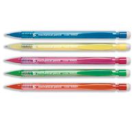 5 Star Disposable Mechanical Pencil Retractable with 3 x 0.7mm Lead Assorted Barrels [Pack of 10]