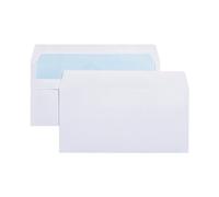 5 Star DL Envelopes Self Seal 90gsm White (Pack of 1000) 88469