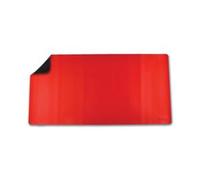 5 Star Double Sided Heat/Water Resistant Desk Mat 1200x600mm Red/Black FS677099