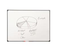 5 Star Drywipe Non-Magnetic Board with Fixing Kit and Detachable Pen Tray 1200x900mm 296980