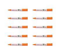 5 Star eco 938059 1-5 mm Line Highlighter - Orange (Pack of 10)