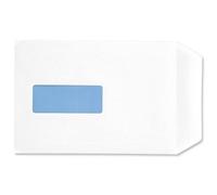 5 Star eco 940406 C5 90 GSM Self Seal Window Recycled Pocket Envelope - White (Pack of 500)