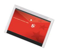 5 Star Envelope Wallet Polypropylene A3 Transparent [Pack of 5]