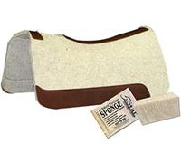 5 Star Equine - 3/4" Thick Western Contoured All Around Saddle Pad 30" x30 Great for Barrel Racing, Trail Riding & Roping.
