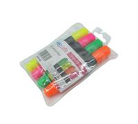 5 Star Ergo-Brite Ergonomic Highlighter Pens Assorted (Pack of 4) JN69980
