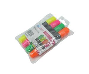 5 Star Ergo-Brite Ergonomic Highlighter Pens Assorted (Pack of 4) JN69980