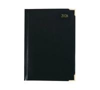 5 Star Executive Diary Day Per Page A4 Black 2026 KFEA41BK26