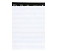 5 Star Executive Headbound Pad Ruled Perforated 60gsm 100 Page A4 White (Pack of 10) 396888
