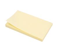 5 Star Office Extra Sticky Notes 90 Sheet Pad 76x127mm Yellow Pack 12