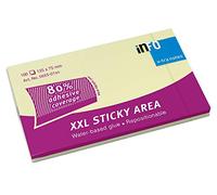 5 Star Extra Sticky Re-Move Notes Pad of 100 Sheets 76x127mm Yellow [Pack 12]