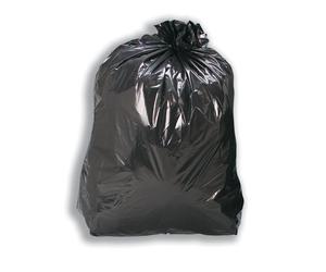 5 Star Facilities Bin Liners Recycled 110 Litre Capacity W450xD280xH950mm 17 Micron Black [Pack 200]
