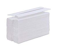 5 Star Facilities Hand Towel C-Fold One-Ply Recycled Size 230x310mm 100 Towels Per Sleeve White [Pack 24]