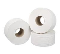 5 Star Mini Jumbo Toilet Rolls 2-Ply 250mmx200m Pack of 12 930116