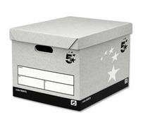 5 Star office 5 Star Facilities Storage Box and Lid Self-Assembly 336x391x285mm