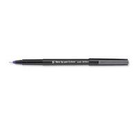 5 Star Fibre Tip Pen Medium 0.4mm Tip 0.4mm Line Blue [Pack 12]