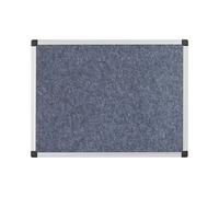 5 Star Fire Retardant Noticeboard Aluminium Frame 600x900mm Grey