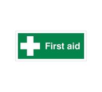 5 Star First Aid Sign SAVE Vinyl 150x125mm VSP300SAV2295