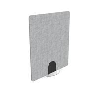 5 Star Floorstanding PET Screen 1200x1400mm Grey KF70136