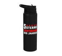 5 Star Gardener of the Year Stainless Steel Insulated Water Bottle