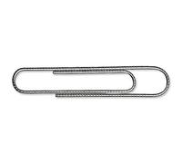 5 Star Giant Paperclips Serrated Length 76mm [Pack of 100]