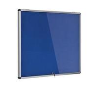 5 Star Glazed Fire Retardant Noticeboard 6x A4 Sheets Blue FS679304