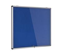 5 Star Glazed Fire Retardant Noticeboard 15x A4 Sheets Blue FS679338