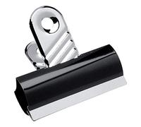 5 Star Grip Clips Metal Width 70mm Black [Pack of 10]