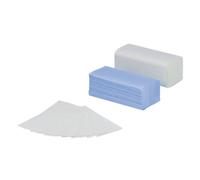 5 Star Hand Towel V-Fold 1-Ply Recycled 250x230mm Blue (Pack of 12)