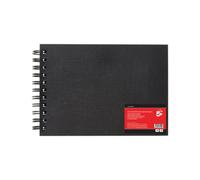 5 Star Hardback Spiral Sketchbook A3 Landscape 50 Sheets FS688015