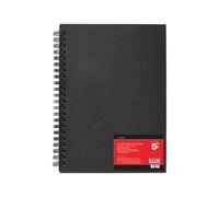 5 Star Hardback Spiral Sketchbook A4 Portrait 50 Sheets FS688033