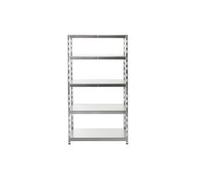 5 Star Heavy Duty 5 Tier Galvanised Shelving 1000 x 600 x 1800mm