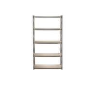 5 Star Heavy Duty 5 Tier Shelving Unit 1000 x 400 x 1800mm FS646743