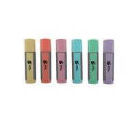 5 Star Highlighter Set Recycled Content Pastel Assorted Pack 10