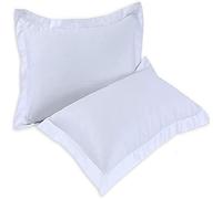 5 Star Hotel Quality Bedding 800 Thread Count 100% Pure Egyptian Cotton Oxford Style Luxurious Pair Of Pillowcase (Pillowcase: Pack Of 2 Pillows)