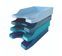 5 Star Letter Tray Cool Breeze (Pack of 4) FS676683