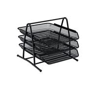 BLM Blk 5 Star Office Mesh 3Tierltrtray Frld